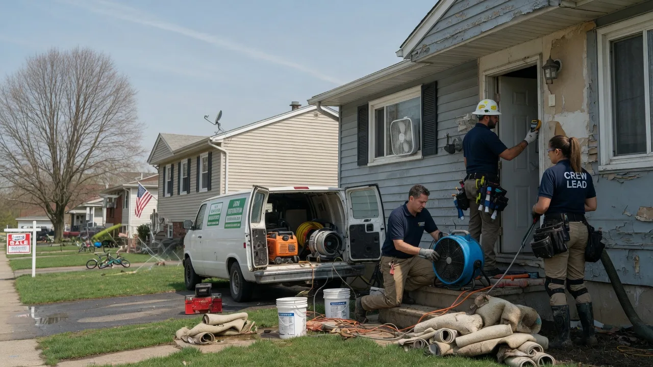 Flood Cleanup in Trenton, NC near me